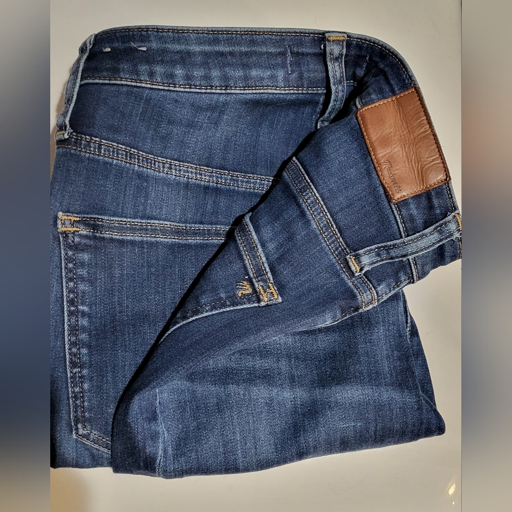 Madewell curvy high rise skinny, 27 tall